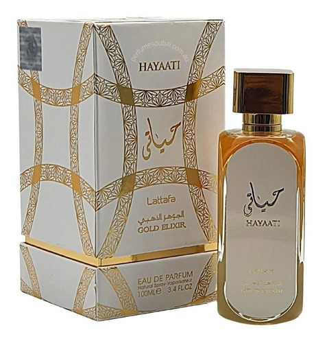 Perfume Hayaati Gold Elixir 100 Ml Eau De Parfum Lattafa