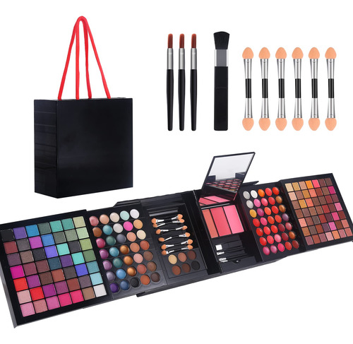 Kit De Maquillaje Profesional De 177 Colores Para Mujer, Ju.