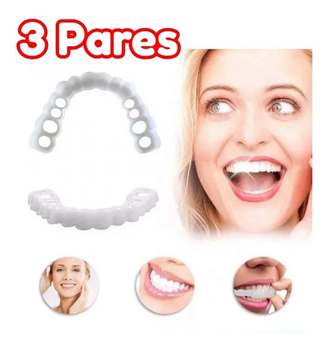 3sonrisa Carillas Cosmética Instantánea Reparación Dientes