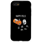 Funda Para iPhone SE (2020) / 7 / 8 Happy Pills Funny Raccoo