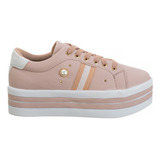 Tênis Feminino Salto Plataforma Original Casual Barato 