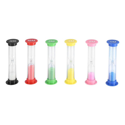 Reloj De Arena De Vidrio Temporizador De Cocina Y Juegos Multicolor | Envío gratis