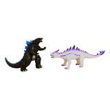 2 Muñecos Figuras King Kong Vs Godzilla Imperio