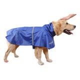 Capa Chaqueta Impermeable Para Mascotas-lluvia Talla M