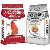 Kit 1 Cc 2030 Premium 1kg + 1 Cc 2030 Vermelha 1kg Canários