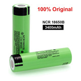 6 Baterías De Litio 18650 Panasonic Recargable 3450mah 3.7 V