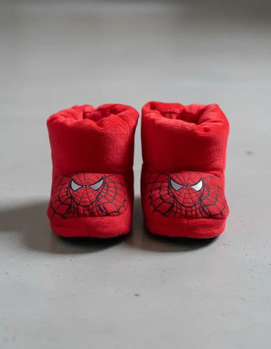 Pantufla Bota Spiderman
