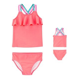 Conjunto Malla Importado Niña Carters Oshkosh Con Filtro Uv 