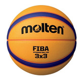 Balon Basquetbol Molten Piel Sintética 3x3 Oficial Fiba