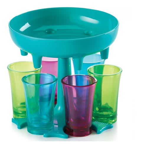 Dispensador De Shots C/6 Caballitos Tequila Bebidas Fiesta 