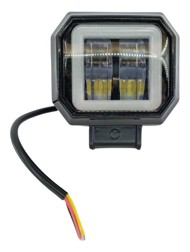 Faro 2 Led Cuadrado Auxiliar Luz Blanca