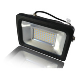 Reflector Led 10w  Intemperie Lampara Exterior Luz Cálida