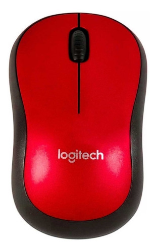 Mouse Inalambrico Logitech M185 Red