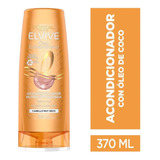 Acondicionador Nutrición Intensa Elvive Óleo De Coco 370 Ml