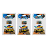 Mundos Más Pequeños Hot Wheels Monster Trucks Series 3 (3 Pa