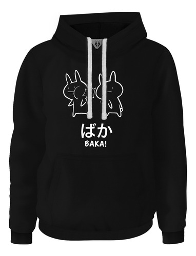 Hoodie Buzo Buso Baka Silueta Aesthetic