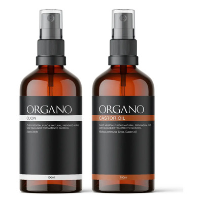 Kit Ojon E Castor Oil - Óleos Puros E 100% Naturais - 100ml | Parcelamento sem juros
