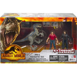 Jurassic World Dominion Set Owen Y Velociraptor Blue 2022