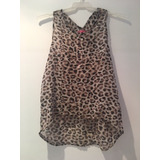 Camisola Blusa Estampado Animal Print