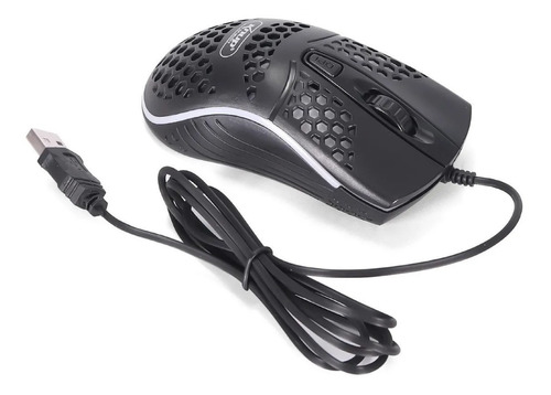 Mouse Gamer Usb Led Com Fio Para Computador Notebook Óptico