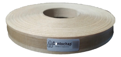 Tapacanto Chapa Madera Guatambu 22mm X50 M Preencolado