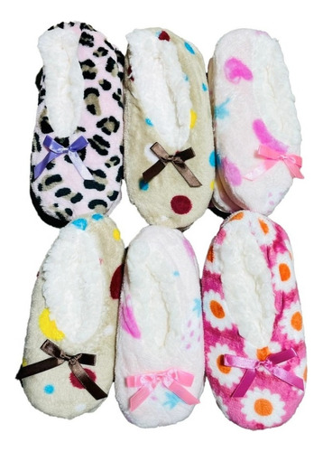 Pack 2 Pantufla Antideslizante Niña Invierno Chiporro