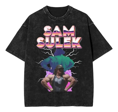 Playera Camiseta Oversize Sam Sulek Hombre Mujer Unisex