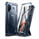 Funda Para Samsung Galaxy Note 10 Plus Proteccion 360 Azul
