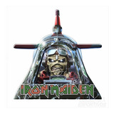 Adesivo Emblema Resinado3d Eddie Iron Maiden Disc Aces High