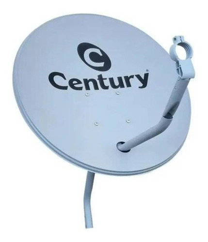 Antena Parabólica Century 60cm Banda Ku 5g Com Lnb Simples