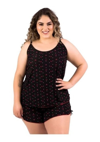 Pijama Extra Grande 50 52 54 56 58 60 Baby Doll Plus Size
