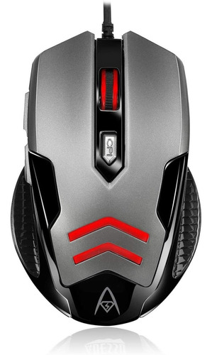 Mouse Adesso Imouse X1, Para Juegos/6 Botones/rojo