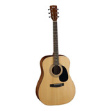 Guitarra Acústica Cort Standard Ad810 Para Diestros Natural 