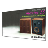 Manual Da Caixa Acústica Gradiente Master 55 (colorido)
