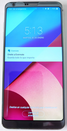 LG G6 32 Gb  Platinum 4 Gb Ram - Impecable Estado + Bateria 