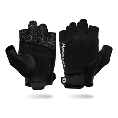 Guantes Para Gym Pro Gloves 3.0 Mens Harbinger Color Negro Diseño De La Tela Lisa Talla Xxl | Meses sin interés