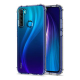 Estuche Funda Protectora Spigen Crystal Shell Para Xiaomi Redmi Note 8 | Color Claro | Calidad Premium | Ajuste Perfecto | Protección Antichoque