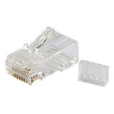 Conector Rj-45 Categoría 6a, Bolsa Con 100 Pzas