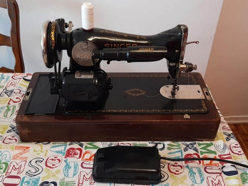 Maquina De Coser Singer Antigua 1939/1940 Gt. Britain 