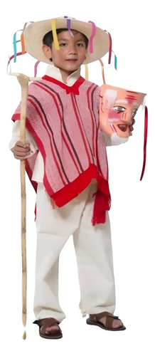 Disfraz Traje Viejito Baile De Los Viejitos Niños.