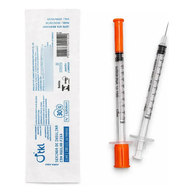 Kit C\u002F 10 Seringas Insulina\u002Fmounjaro 1ml C\u002Fagulha (30g) | MercadoLivre
