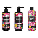 Pack Shampoo & Acondicionador Chupa Chups Strawberry Cuerpo 