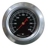 Reloj Termometro Medidor Temperatura Para Puerta Horno Barro