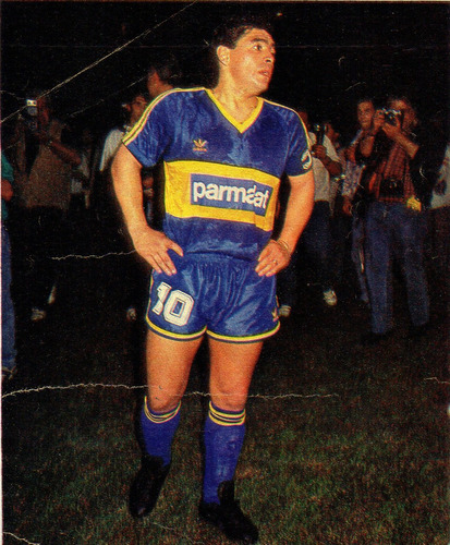 Camiseta De Boca Parmalat adidas  1992