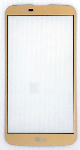 Touch Screen Cristal LG Q10 K10 K410 K420 Sin Flex Dorado