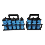 Botellas Deportivas 750ml X 16 Unidades + 2 Canastos