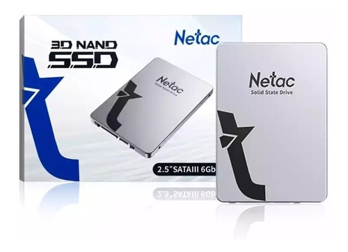 Disco Sólido Interno Netac 128gb Alumínio Com 3d Nand 