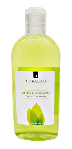 Jabon Purificante Gel Cutis Graso Y Acne X 250 Ml Biobellus