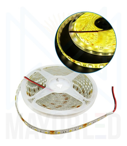 Tira Led 5050 Blanco Frio Calido Verde Azul Interior 5m