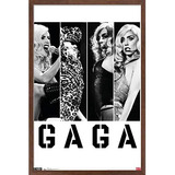 Lady Gaga - Photo Bars Wall Poster, 22.375  X 34 , Maho...